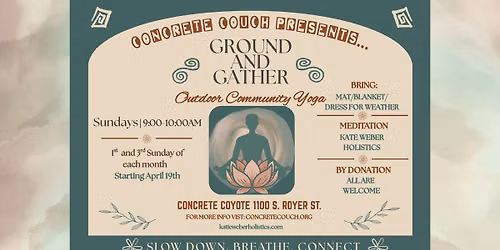 Ground and Gather: Outdoor Community Yoga