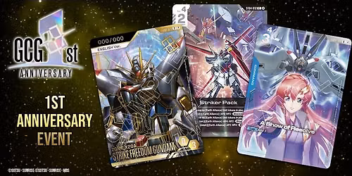 Gundam Card Game 1st Anniversary Event