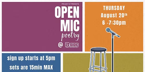 Open Mic: POETRY