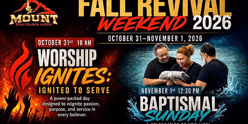 Fall Revival 2026
