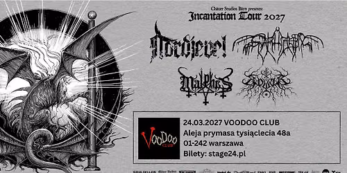 Nordjevel, Svarttjern, Malphas, Unviar live at Voodoo Club