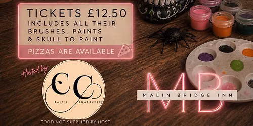 Malin Bridge Skull Painting \ud83d\udc80 