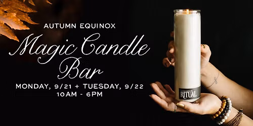 Autumn Equinox Magic Candle Bar