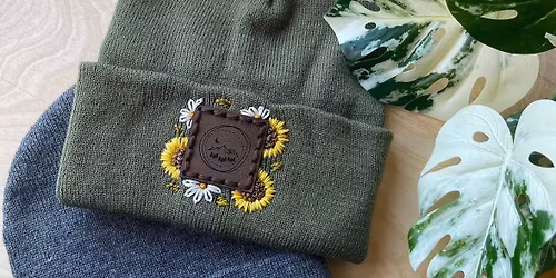 Palmer :: Sunflower Beanie Hand Embroidery Class