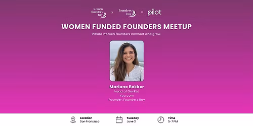 Women Funded Founders Meetup