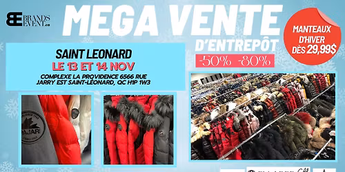 \ud83d\udd25 LA PLUS GRANDE VENTE DE MANTEAUX EST DE RETOUR \ud83d\udd25 Rabais de -50 % \u00e0 -80 % \ud83d\udd25 2 jours seulement