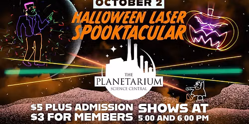 Premium Planetarium Laser Show - Halloween Laser Spooktacular