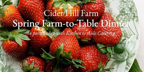 Spring Farm-to-Table Dinner