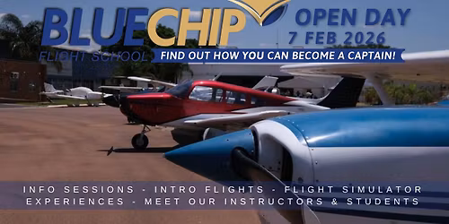 Blue Chip Flight School Open Day 7 Feb 2026