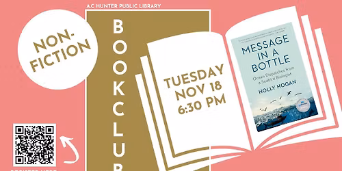 Non-Fiction Book Club: Fall Meeting