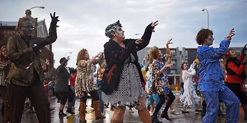 Apple Jax Toys Charity Zombie Walk in the CVNP!