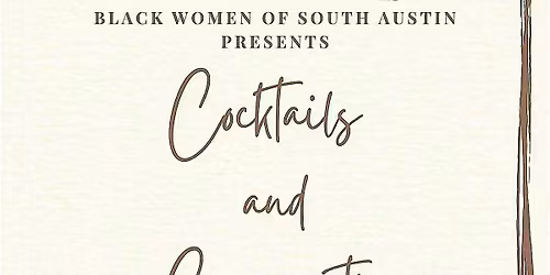 Cocktails and Conversation