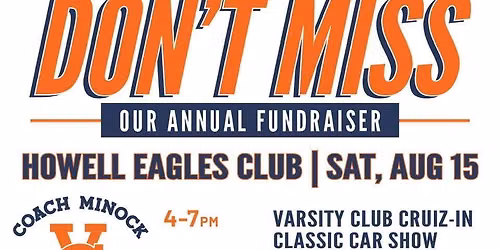 Coach Minock Varsity Club Foundation Beer Tent