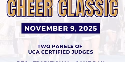 3rd Annual Butler Cheer Classic