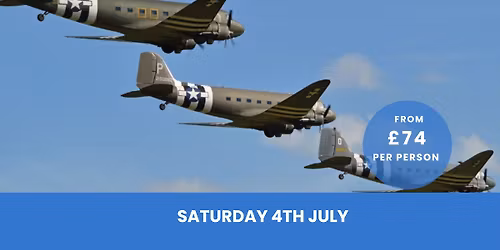 Duxford Summer Air Show inc. Coach Travel 