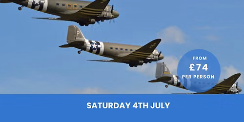 Duxford Summer Air Show inc. Coach Travel 