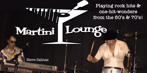 Martini Lounge at The Rellik Tavern!
