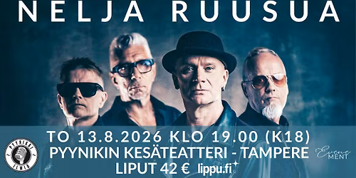 Nelj\u00e4 Ruusua | Pyynikin kes\u00e4teatteri, Tampere