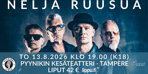 Nelj\u00e4 Ruusua | Pyynikin kes\u00e4teatteri, Tampere