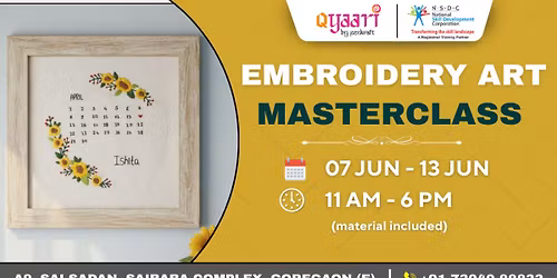 Embroidery Art Masterclass