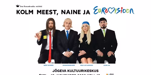 Kontsertetendus "Kolm meest, naine ja Eurovisioon."