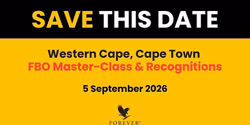Western Cape, Cape Town FBO Master-Class & Recognitions