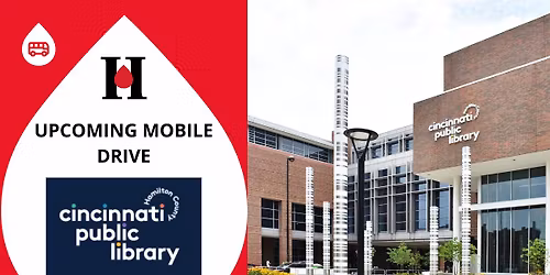 Cincinnati & Hamilton County Public Library Blood Drive with Hoxworth
