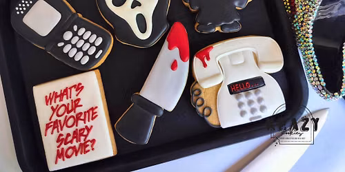 \ud83d\udd2a SCREAM Cookie Decorating Class