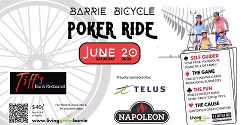 Bicycle Poker Ride Wrap-up Party & "Best Hand" Prizes