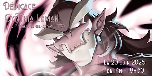 D\u00e9dicace Cynthia Leman (Wakfu la grande vague)