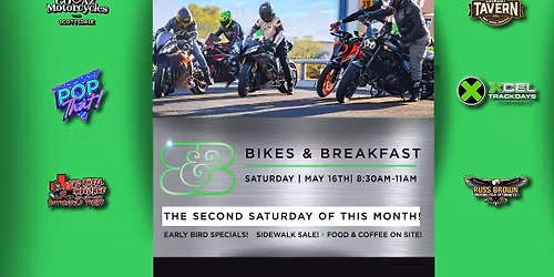 Bikes & Breakfast - Second Saturdays | SCOTTSDALE | MAY 9TH