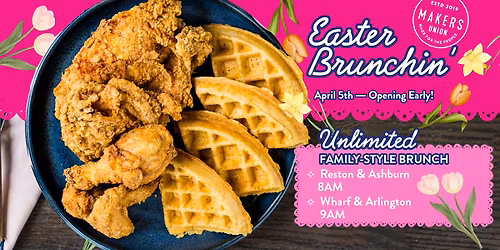 Easter Brunchin\u2019 at Maker\u2019s Union \ud83c\udf37\ud83d\udc23