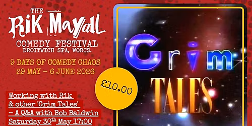 Working with Rik and other 'Grim Tales' - a Q&A with Bob Baldwin