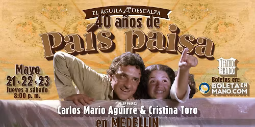 "Pa\u00eds paisa, 40 a\u00f1os" en el Museo Teatro Prado