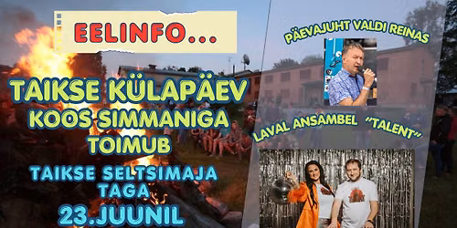 Taikse k\u00fclap\u00e4ev koos simmaniga