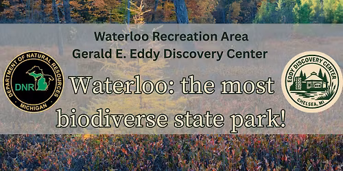 Waterloo: The most BIODIVERSE state park!