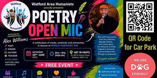Poetry Open Mic with Alex Williams