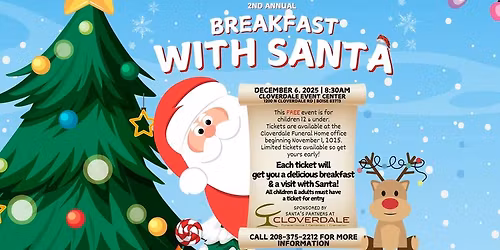2nd Annual Breakfast with Santa