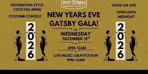 New Years Eve Gatsby Gala OTP