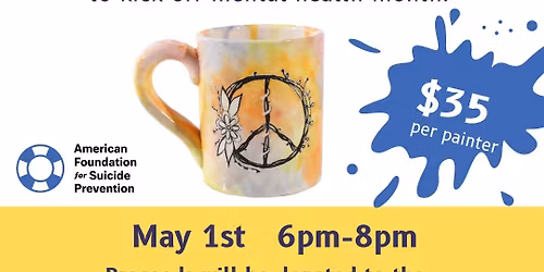 Paint Your Peace - Join us for an evening of hope to kick off Mental Health Month