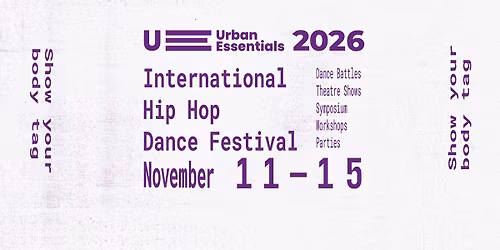 Urban Essentials 2026 | 2vs2 Battles | Dance festival