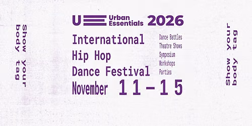 Urban Essentials 2026 | 2vs2 Battles | Dance festival