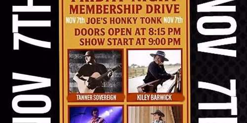 Joe\u2019s Honky Tonk - Neb. Country Music HOF Membership Drive