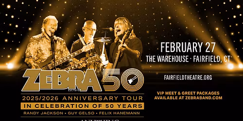 Zebra w\/s\/g Anything But Human \u2022 Fairfield, CT \u2022 The Warehouse