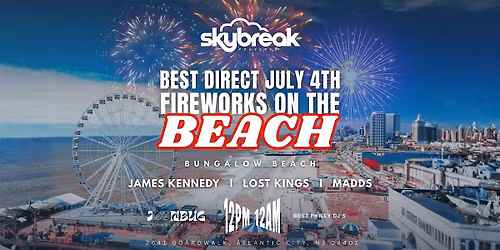 Fireworks, Sand & Sound: James Kennedy Live