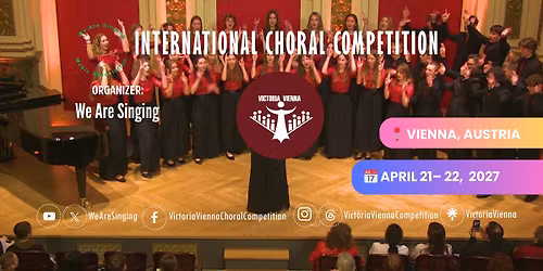Victoria Vienna 2027 Choral Competition