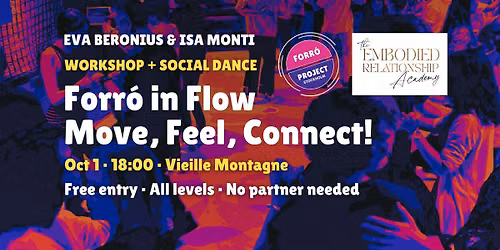 Forr\u00f3 in Flow: Move, Feel, Connect + Party