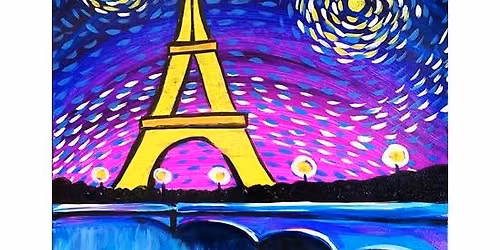 Summer Art Class: Starry Paris Night