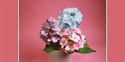 Paper Flowers Floristry Workshop - Hydrangea