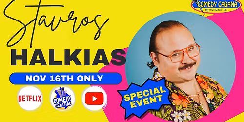 Special Event - Stavros Halkias